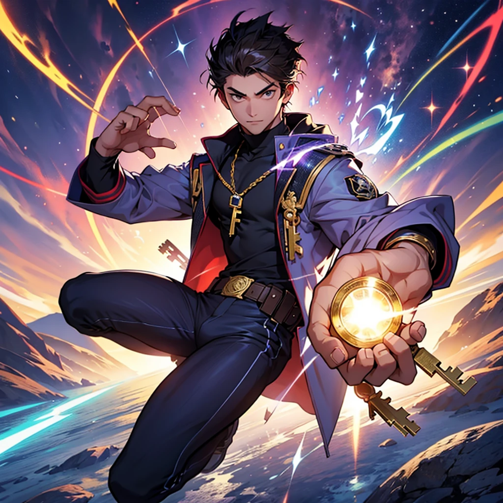 7 age heroes with magical powers who carry the universal keys