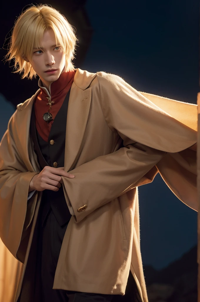 howl's moving castle, howl, male character, blond, handsome