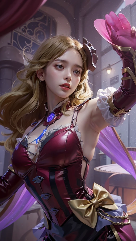 a close up of a 4 girls , blonde hair babe, big booobs , shadowbringers cinematic, 4 k detail fantasy, a beautiful fantasy empress, game cg, xianxia fantasy, xianxia hero, 2. 5 d cgi anime fantasy artwork, cinematic goddess close shot, ruan jia and artgerm, wow 4 k detail fantasy, hyperdetailed fantasy character