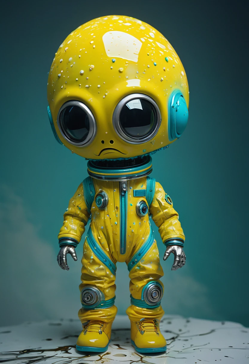 8K, ARTISTIC photogrAphy, best quAlity, mAsterpiece: 1.2), A (potrAit:1.2) Don Bluth Style  ASTRONAUT Cthulhu yellow Toon Doll, full body RAW candid cinema, cyan hair, 16mm, color graded portra 400 film, remarkable color, ultra realistic, sad admosphere, dark lighting, oppressive atmosphere, depressive colors, kodak portra 400, photograph,r, Natural Light,  Pinhead lighgts, blur reflection, Brush Strokes, Smooth, abstract, Splatter, Oil On Canvas, rainbow colors, fractal isometrics details bioluminescens : a stunning realistic photograph of wet bone structure, 3d render, octane render, intricately detailed, titanium decorative headdress, cinematic, trending on artstation | Isometric | Centered