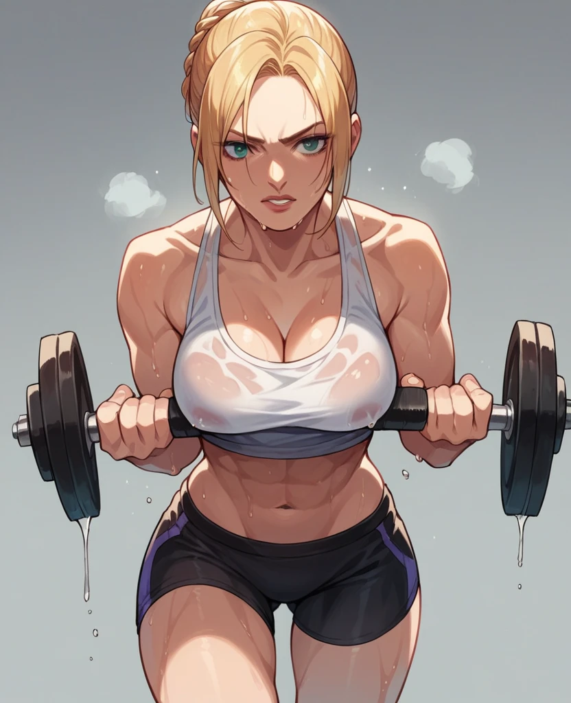 Nina Williams Tekken working out wet