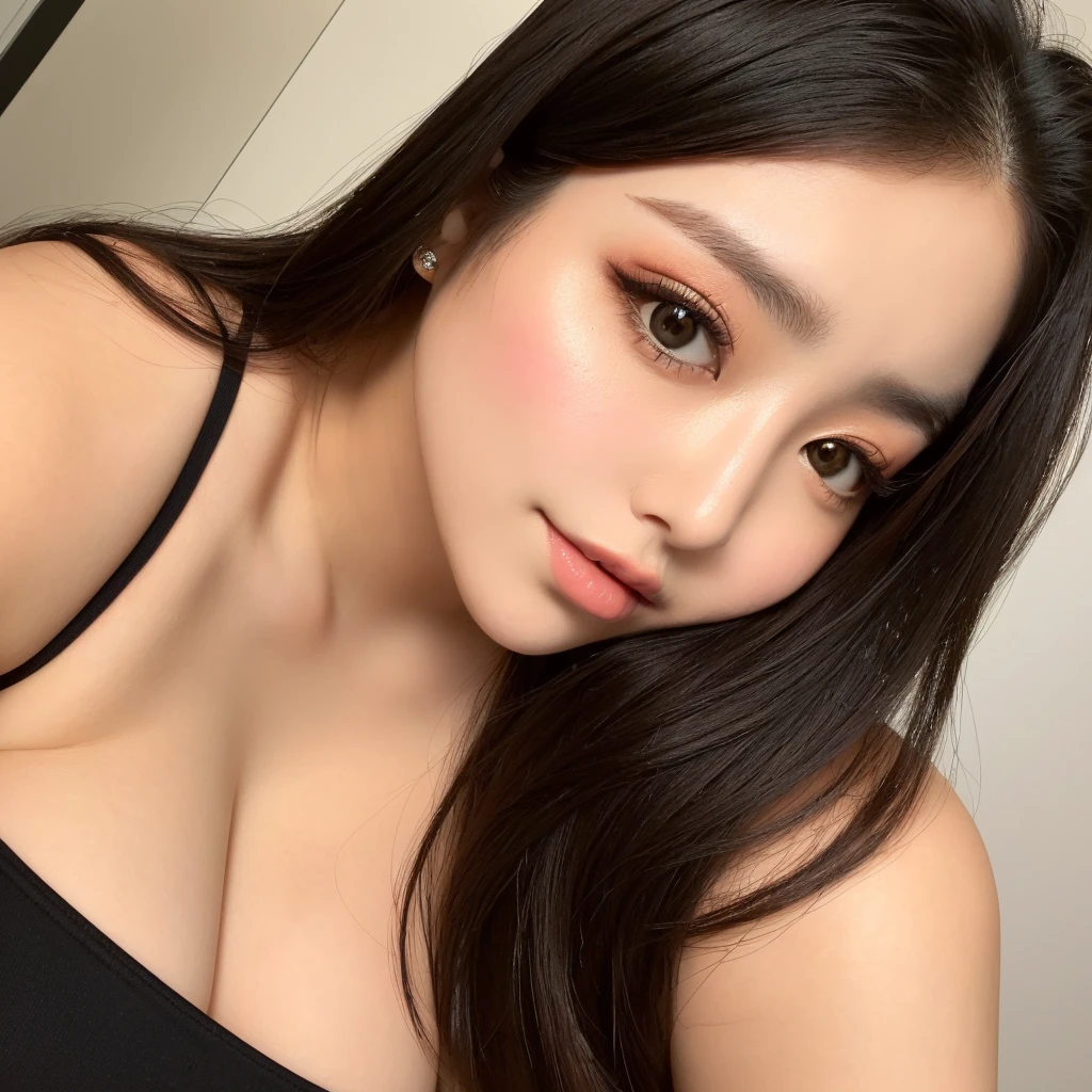 a close up of a woman wearing anteojos and a brown top, gafas redondas gruesas, with anteojos, round anteojos, big round anteojos, ulzzang, eyeanteojos, thick anteojos, anteojos anteojos, anteojos, wearing thin large round anteojos, wearing round anteojos, wearing small round anteojos, ( ( eye anteojos ) ), girl wearing round anteojos, con gafas, muchacha coreana huh yunjin big 