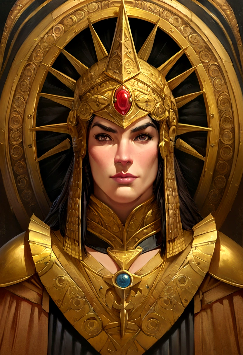 Gareth bale detailed(extremely detailed CG 8k wallpaper), body photo of the most beautiful artwork in the world, medieval armor, body portrait, Nimrod the first king of Babylon, hunter, barbarian, macho man, majestic professional oil painting by Ed Blinkey, Atey Ghailan, Studio Ghibli, by Jeremy Mann, Greg Manchess, Antonio Moro, trend at ArtStation, trend at CGSociety, Intricate, High Detail, Sharp Focus, Dramatic and Photorealistic Painting Art by Midjourney and Greg Rutkowski