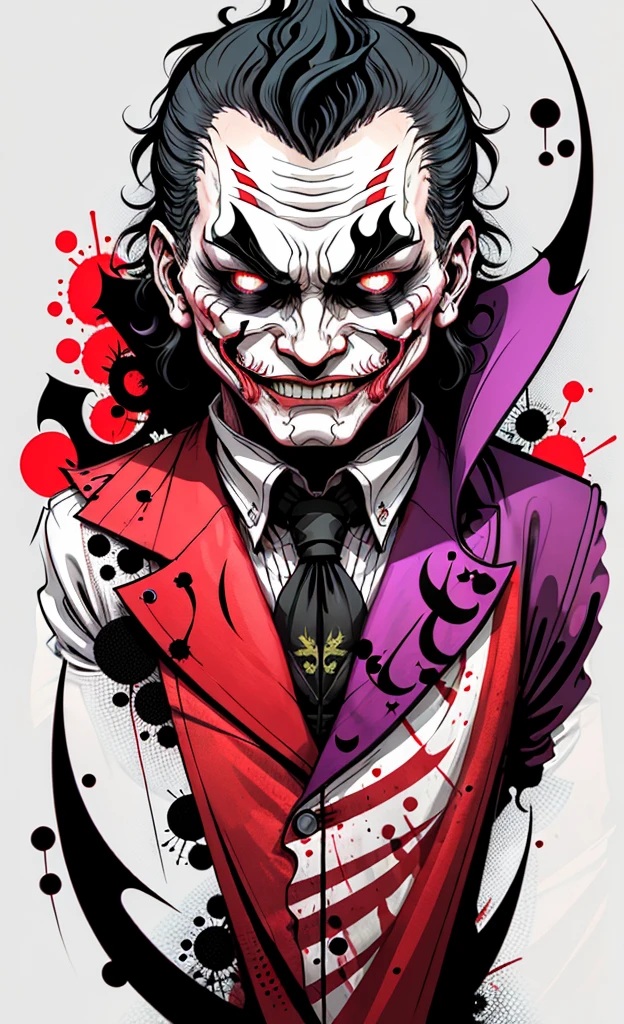 joker in the style of 0mib