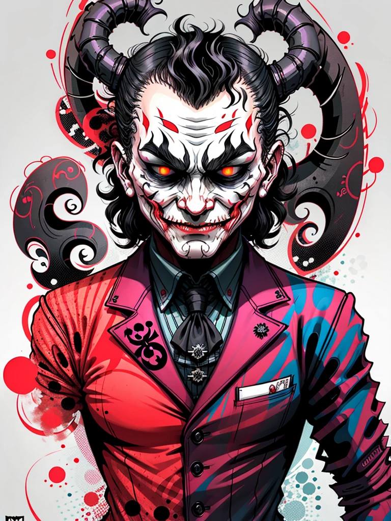 joker in the style of 0mib
