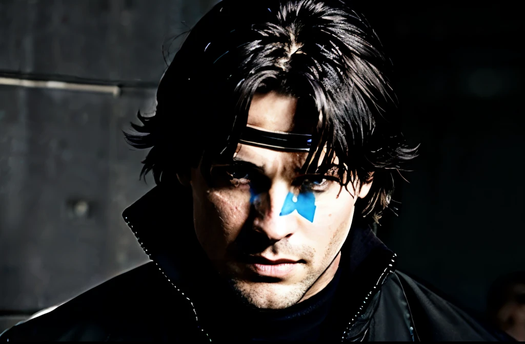 description of Leon S. kennedy:
### Description of the Face and Body - **Hair**: Dark blonde or light brown, hairstyle with side bangs.
- **Eyes**: blue.
- **method**: Young and marked features, defined jaw and high cheekbones, serious expression.
- **fur**: Ask clearly.
- **Height**: Approximately 1.80 meters.
- **Complexion**: athletic, well defined but not excessively muscular.
### Outfit - **Jacket**: In brown leather with a high collar and sheepskin details.
- **shirt**: Generally dark colors, tight.
- **pants**: Tactical, dark colors or military green.
- **Boots**: combat.
- **accessories**: Tactical Fingerless Gloves, equipment belt and harness.
### ATTITUDE y poses
- **ATTITUDE**: Serious and focused, calm and professional presence.
- **poses**: Combat Stances, often with a gun in hand.