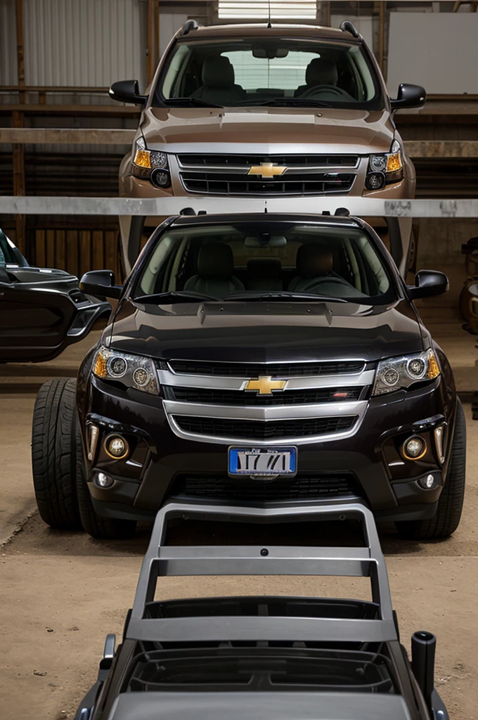 Create in details of mechanical diagrams of chevrolet captiva 2011