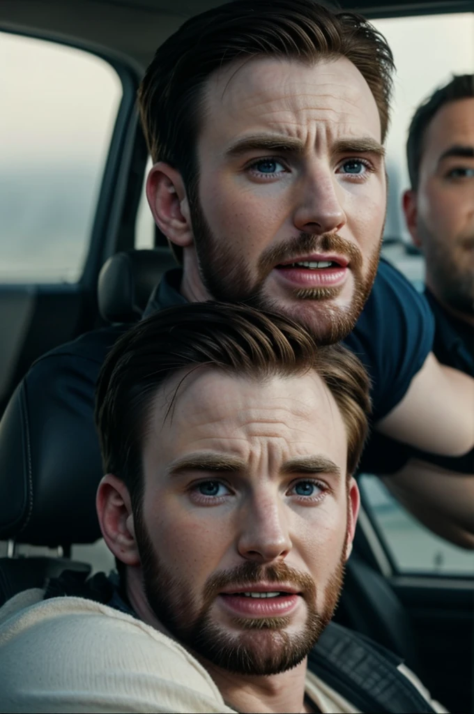 Chris Evans feels fucked by several men.