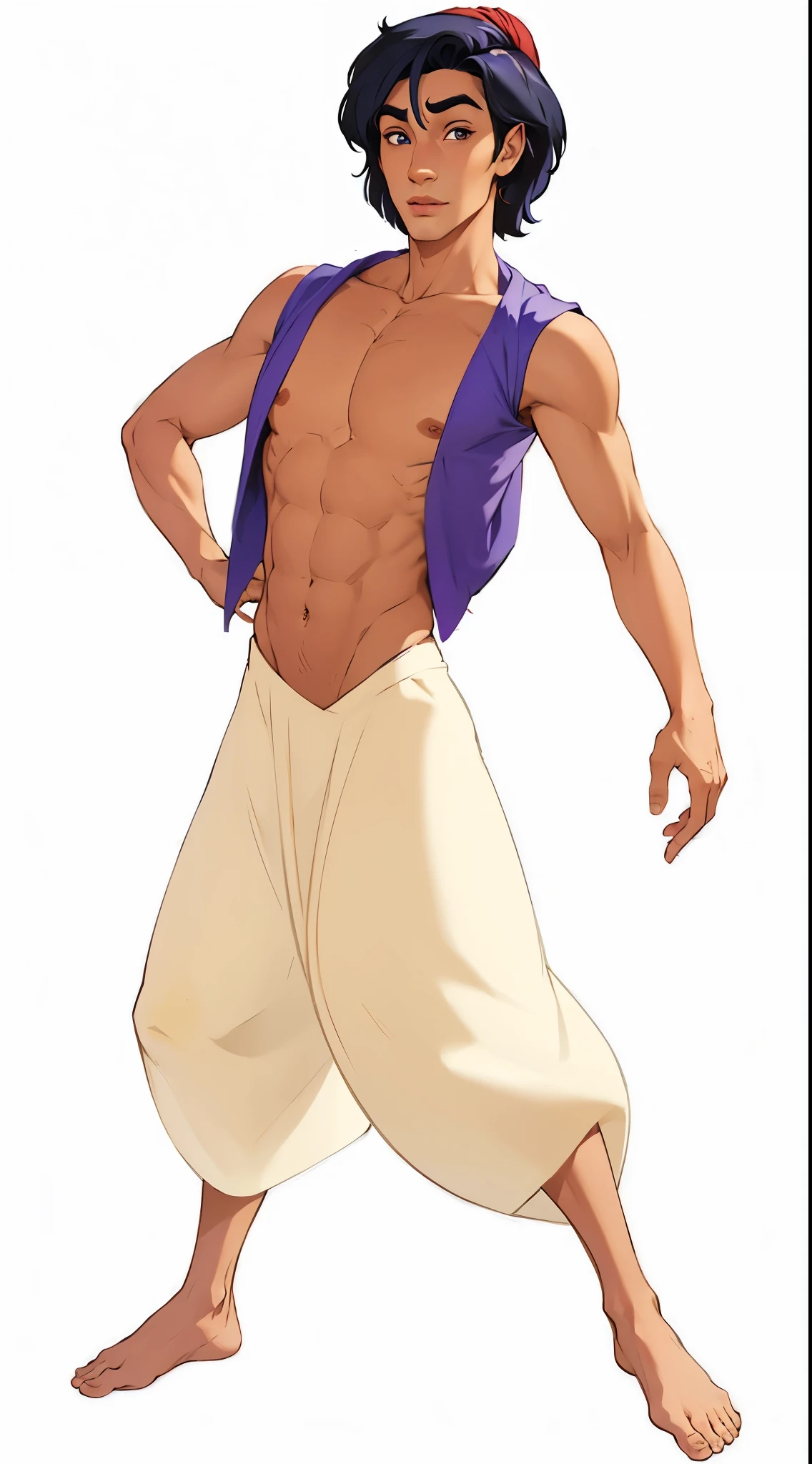 Aladdin, extremely lifelike, Very beauthful, Fitness