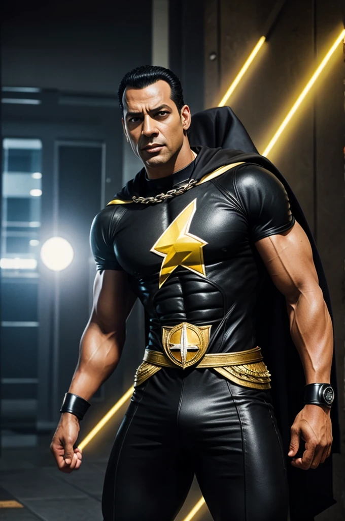 Superdog with black adam 