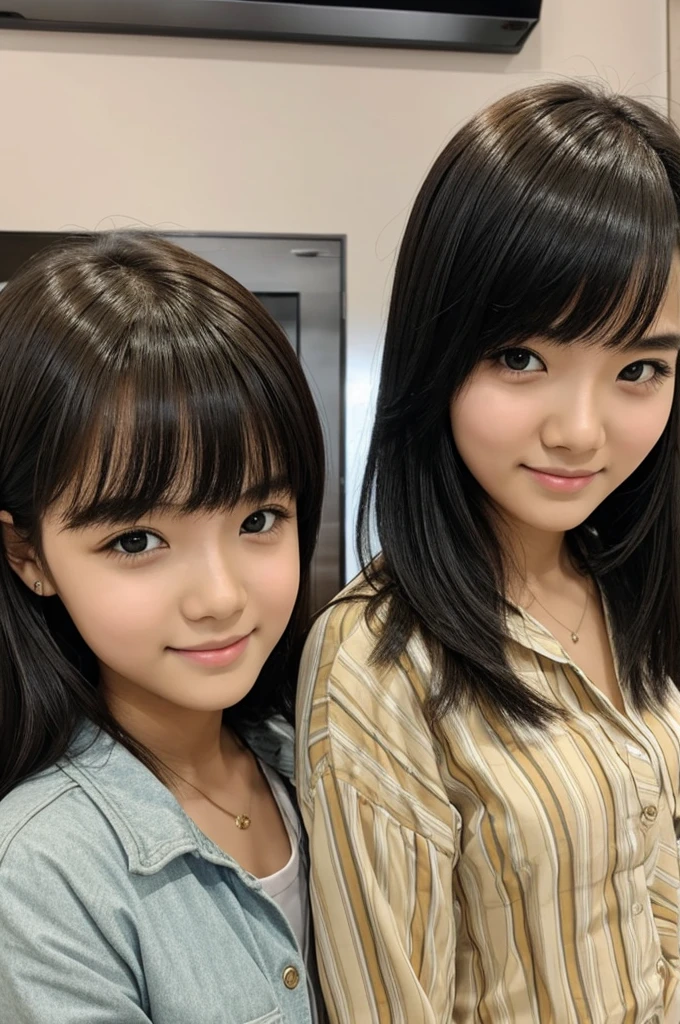 Girl 1 42cm and boy 1 75cm