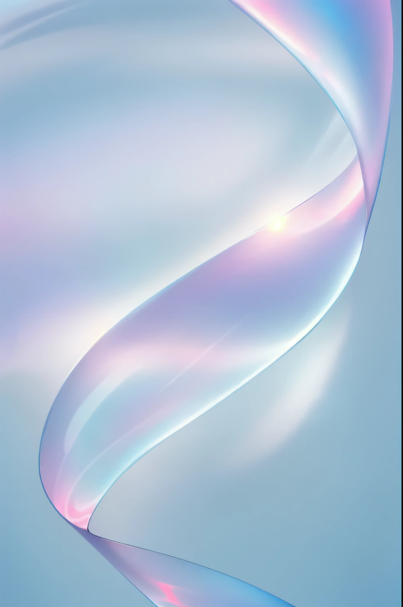 (masterpiece, best quality:1.2), sichou,A translucent ribbon,Glass texture,high quality,OC Renderer