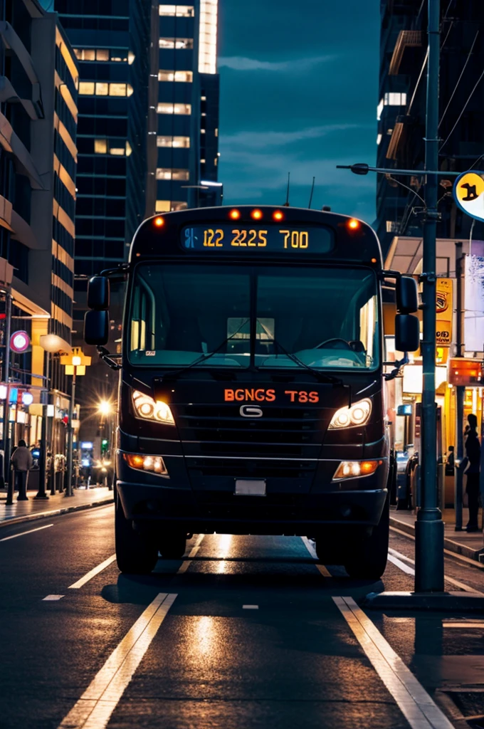 Bus in speed of light 