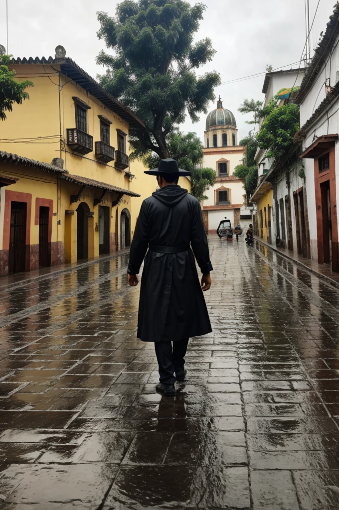 Rain God in Oaxaca 
