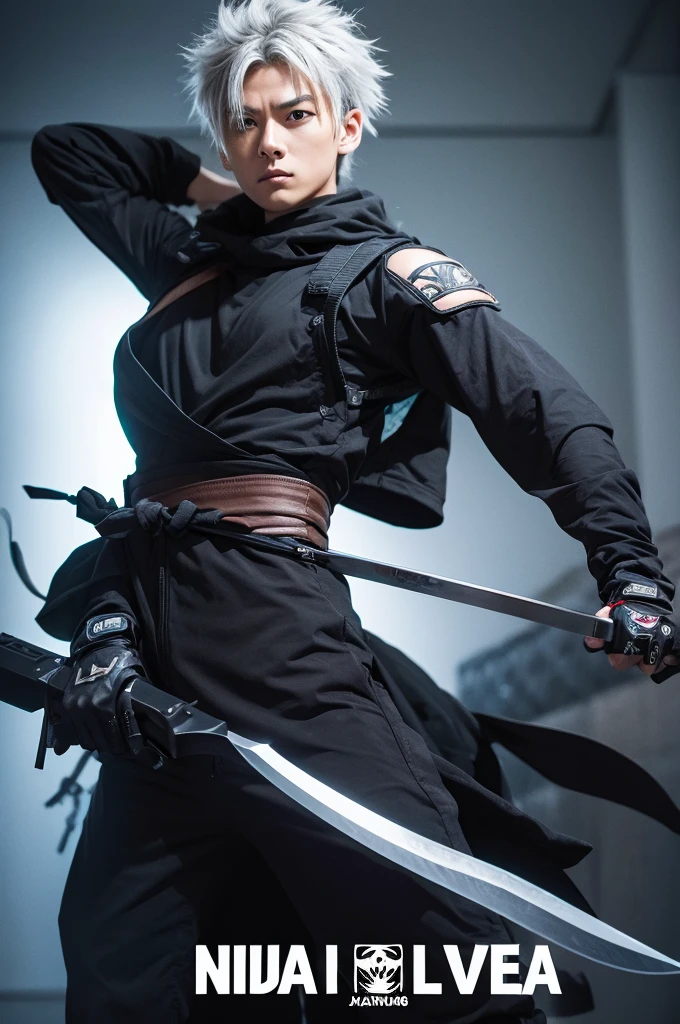 Ninja、male、knife