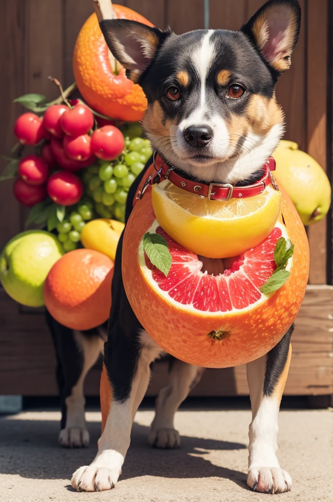 Fruity dog