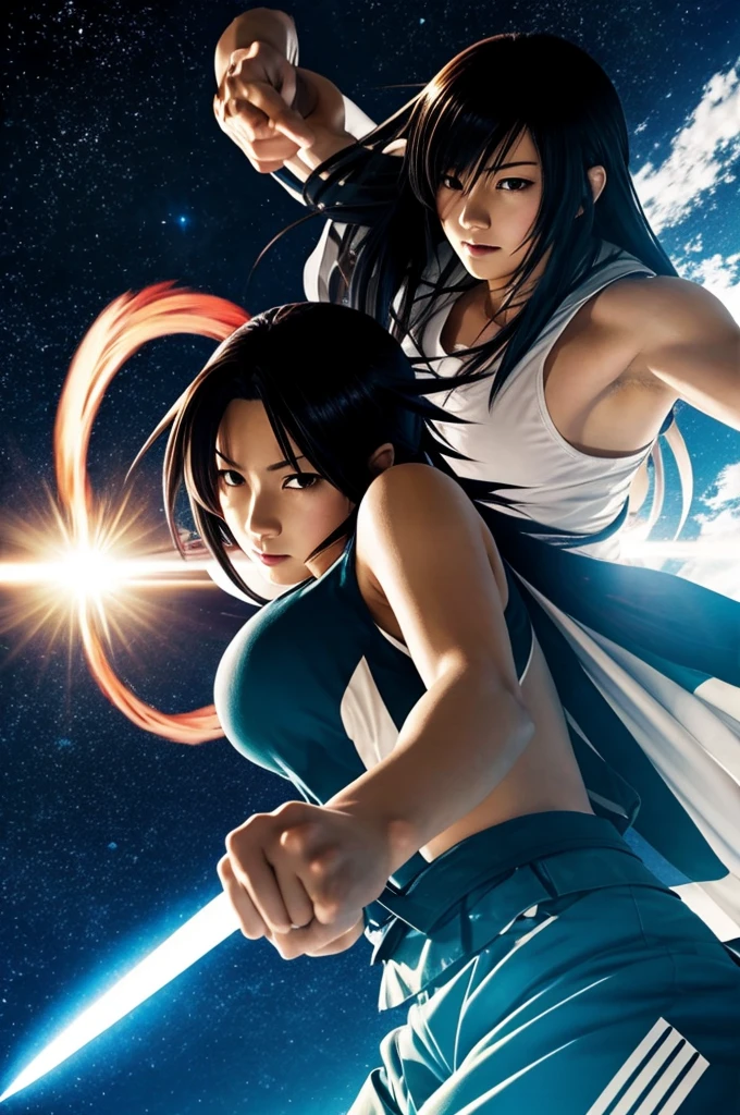 anime mitaka asa fighting 
