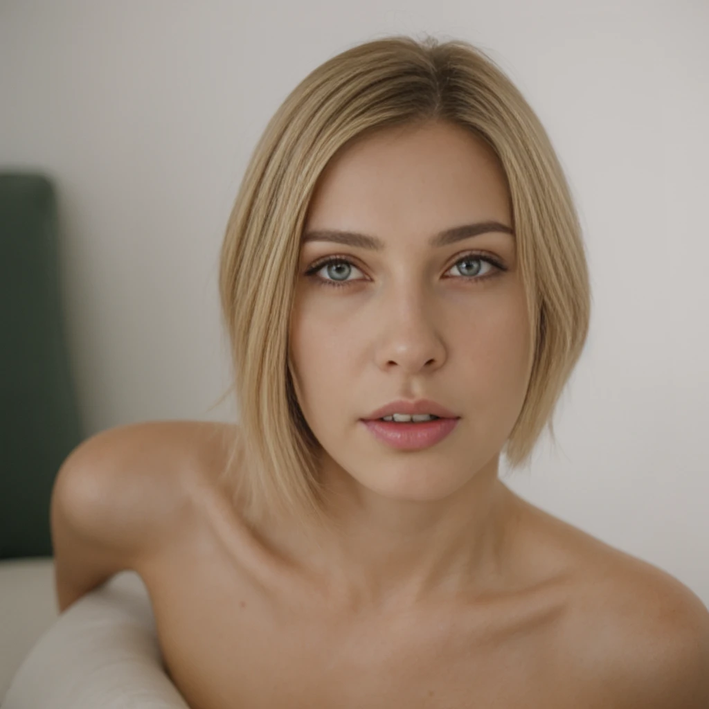 1girl, photorealistic, realistic, photo of Italian mom, mother, (ugly face:1.2), (((30 years old))), (chubby face), ((blonde hair))), (((olive skin))), (((round face))), (((fat:1.2))) (((480P))), (((Short hair))), (((Straight hair))), (((Italian eyes))), (((Italian woman))), (((Full lips))), (((Italian))),(full body), naked, showing vagina, spread legs on top of sofa