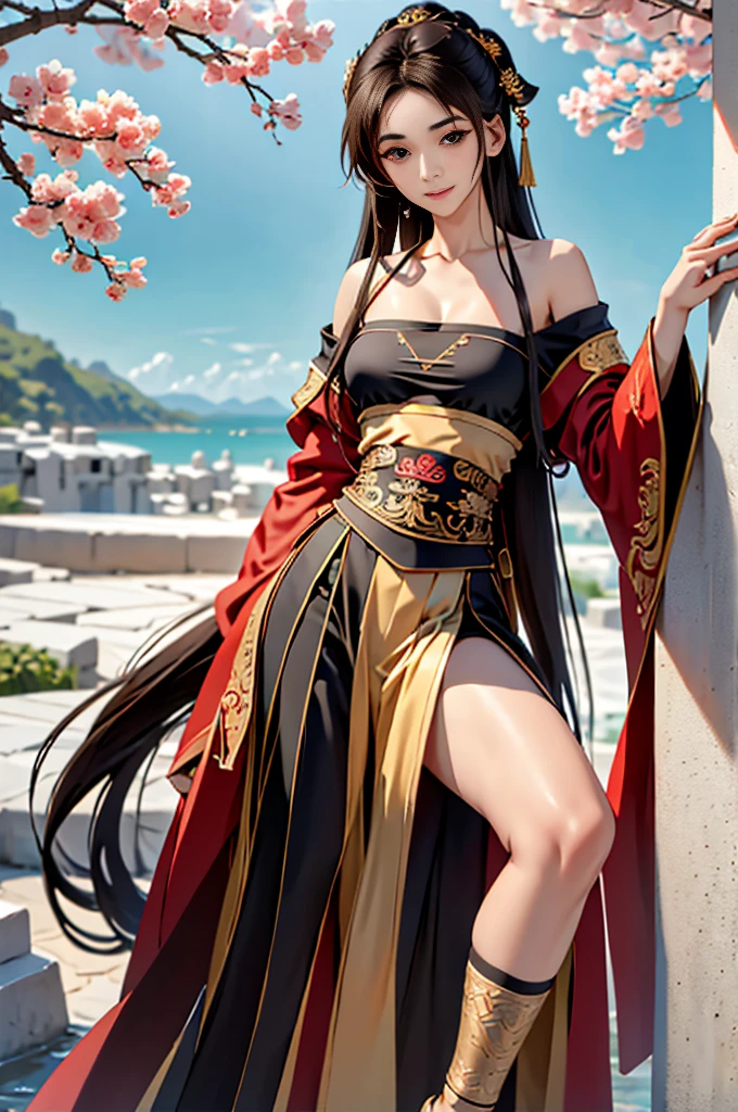 masterpiece,best quality,extremely detailed 8K wallpaper,1girl,GuoFeng,