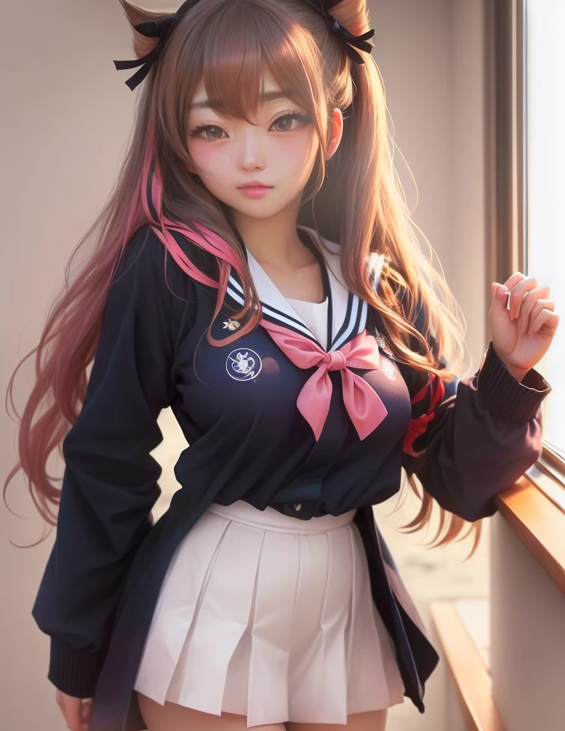 Sailor suitを着た少女のアラフェド画像, loose coat collar Sailor suit, seifuku, Sailor suit, Sailor suit, shikamimi, kimi takemura, Japanese , Another close-up of Iwakura, Yasumoto Oka, Kantai Collection Style, junko enoshima, sakimichan, Chiho