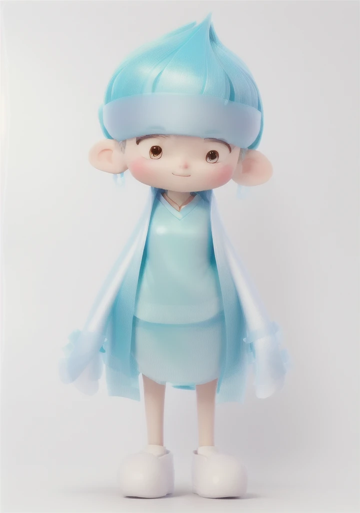 带帽子的figure, full body figure, Whole body concept, figure设计草图, figure, Short full body portrait!, Very stylized character design, Single character full body, figure设计 人形, 完整的figure躯体, May have extra limbs, 2D style, Animation character design,Cute style,Blind box design