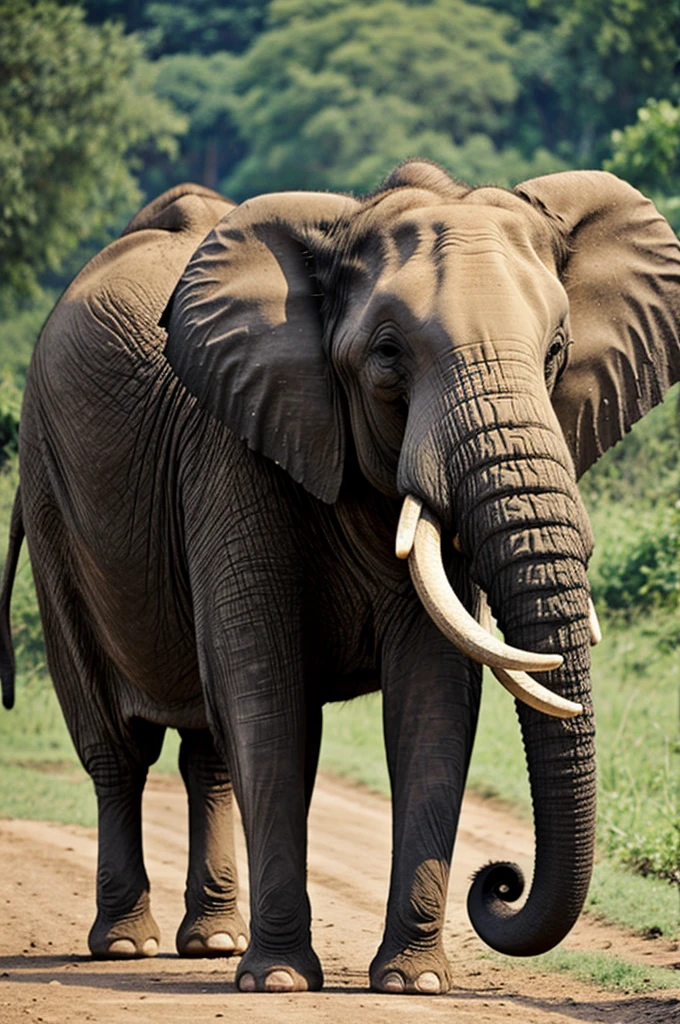 An elephant