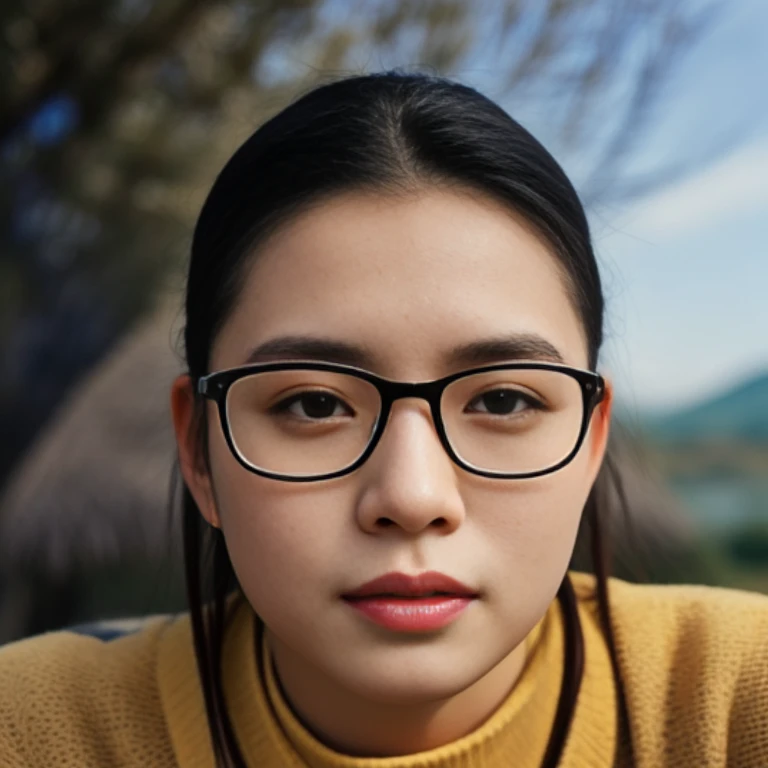 Araffi woman sitting in front of a hut with a guitar, Jae Yeon Nam, Tzuyu from two times, Korean girl, Chinese girl, Jinyoung Shin, Roseanne Park of blackpink, Korean idol, girl playing guitar, gongbi, portrait of female Korean idol, beautiful south korean women, singer-songwriter, Korean artist, Xindong Chen, Wen Feiye