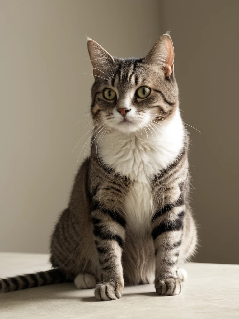 Cat、Holding a sword, Extremely high resolution detail, photograph, Fine texture, Incredibly realistic