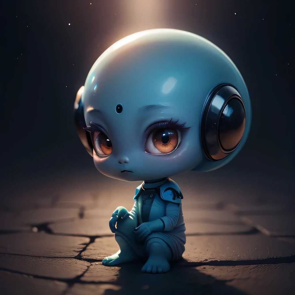 cute beautiful alien