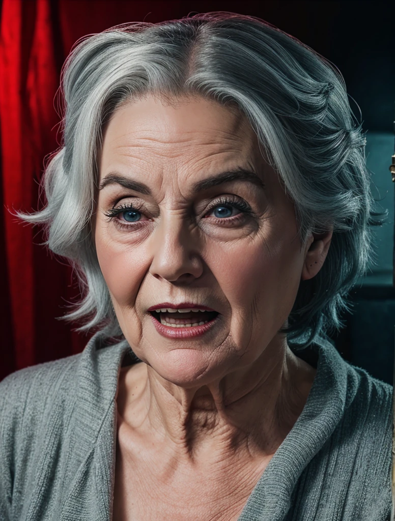YouTube thumbnail, with granny horror game