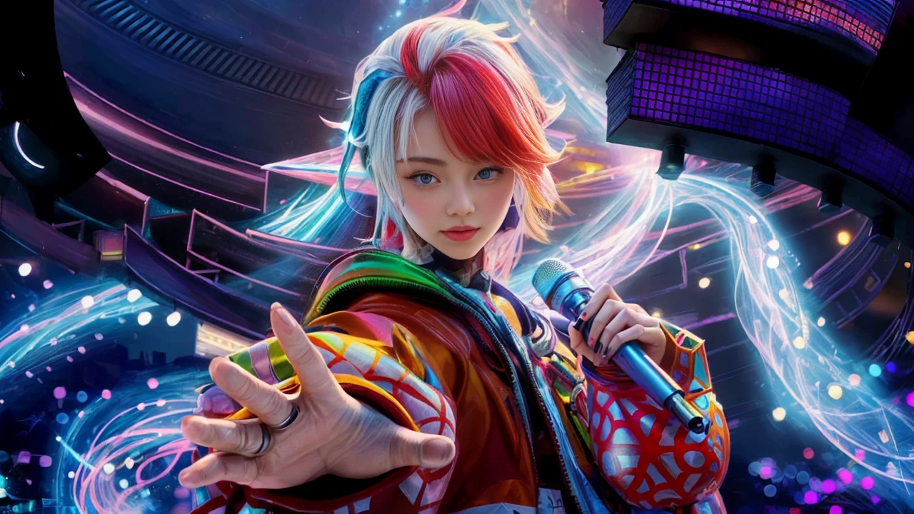 (1girl:1.3), Solo, (((Very detailed face)))), ((Very detailed eyes and face)))), Beautiful detail eyes, Body parts__, Official art, Unified 8k wallpaper, Super detailed, beautiful and beautiful, beautiful, masterpiece, best quality, original, masterpiece, super fine photo, best quality, super high resolution, realistic realism, sunlight, full body portrait, amazing beauty, dynamic pose, delicate face, vibrant eyes, (from the front), She wears Spider-Man suit, red and black color scheme, spider, very detailed city roof background, rooftop, overlooking the city, detailed face, detailed complex busy background, messy, gorgeous, milky white, highly detailed skin, realistic skin details, visible pores, clear focus, volumetric fog, 8k uhd, DSLR, high quality, film grain, fair skin, photo realism, lomography, futuristic dystopian megalopolis, translucent