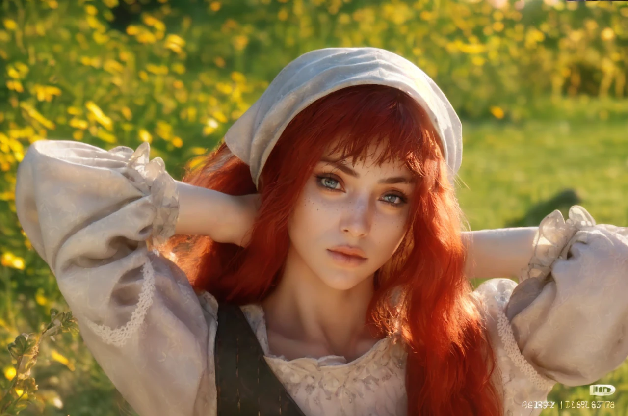 (masterpiece), (extremely intricate:1.3), (realistic), portrait of a girl, the most beautiful in the world, (medieval armor), metal reflections, upper body, outdoors, intense sunlight, far away castle, professional photograph of a stunning woman detailed, sharp focus, dramatic, award winning, cinematic lighting, octane render unreal engine, volumetrics dtx, (film grain, blurry background, blurry foreground, bokeh, depth of field, sunset, motion blur:1.3), chainmail