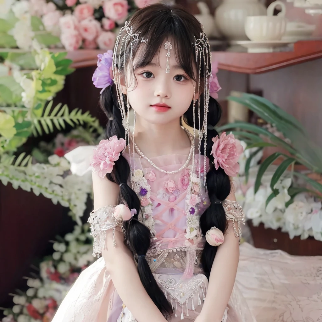 Bubble Braids,The background is beautiful,