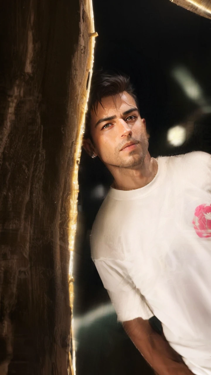 Chamge background syberpunk handsome boy,realistic face. 8k Ultra, realistic.
