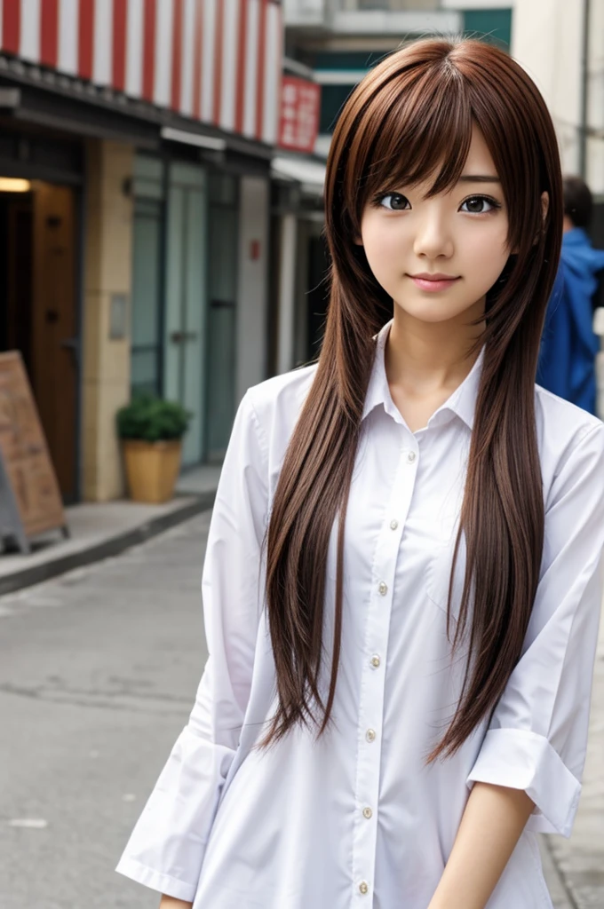 A anime girl