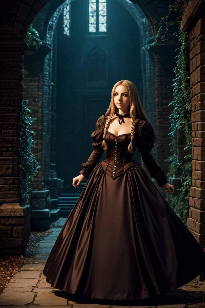 Lenore from Castlevania the series with a beautiful dress