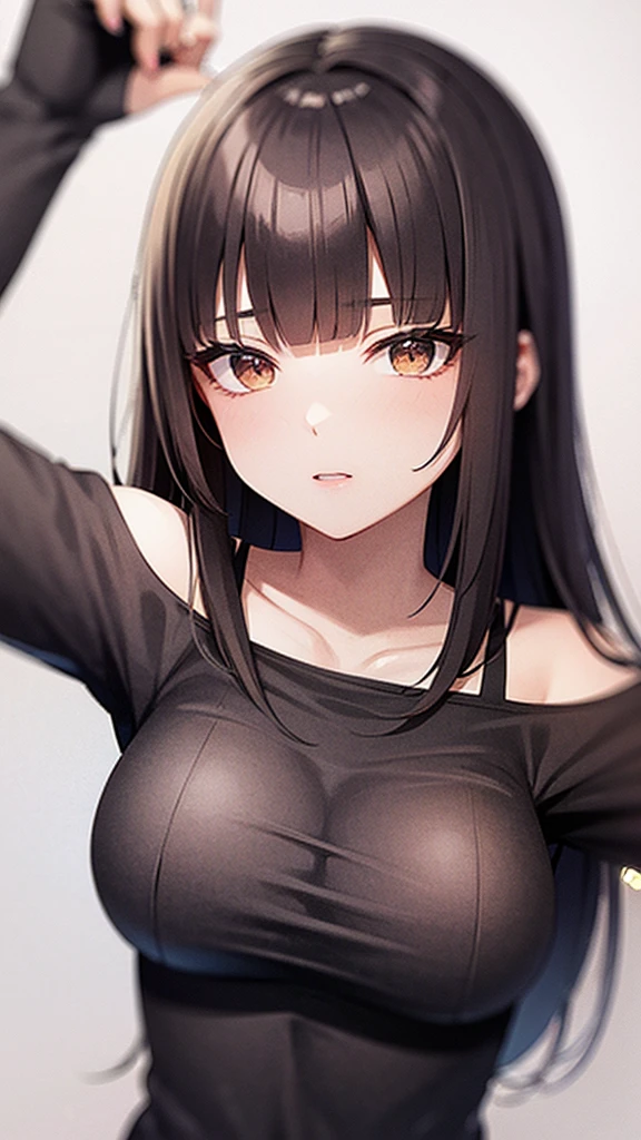 blunt bangs