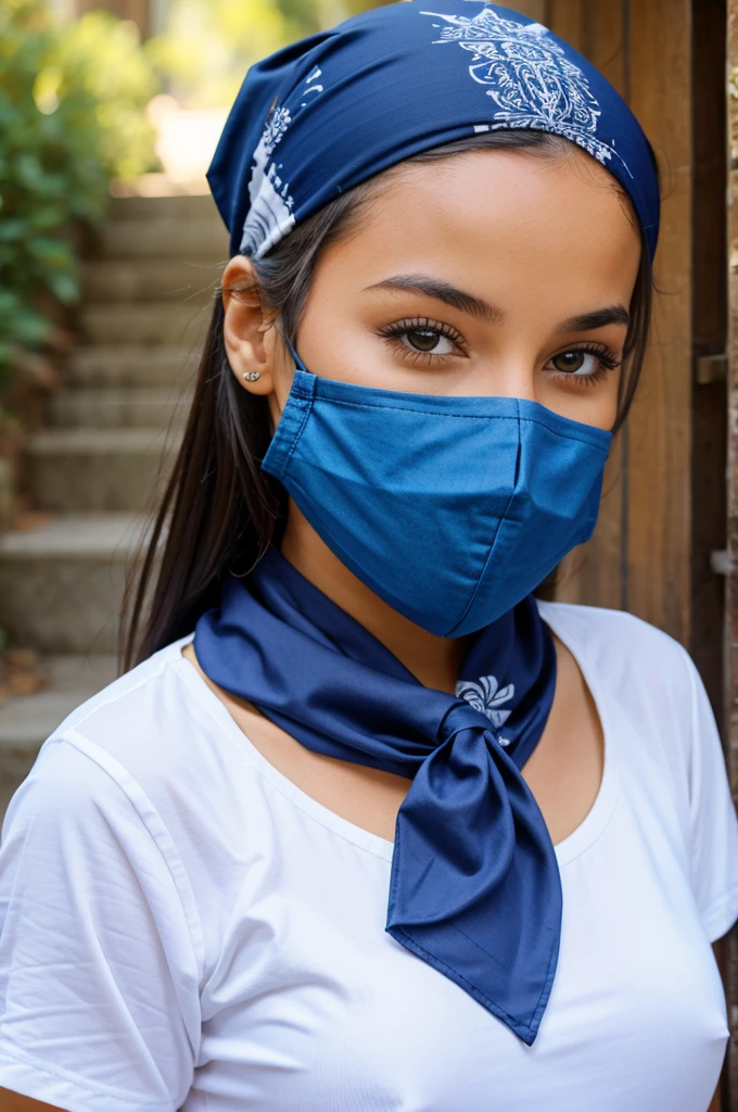 Bandana wearing girl