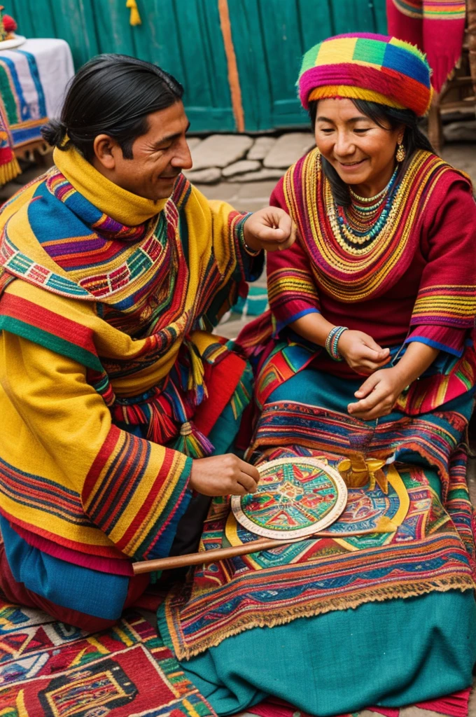 An invitation to an event remembering the Andean New Year