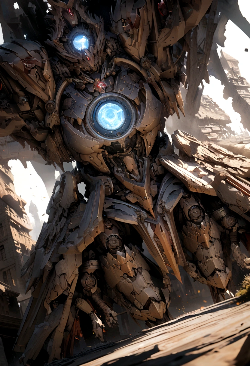 Ultra-photorealism,Hyper Detail,Machine Girl,Mechanical body,Mechanical joint,Science,Highly detailed surreal VFX,Dirt,Vision,Ultra-fine,Super detailed,high quality,8K ,OC Rendering,Dynamic Viewing Angle