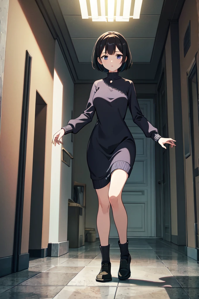 masterpiece, 32k, extremely detailed, finely detail, intricate details,
BREAK
(absurdres:1.1, highres:1.1, ultra detailed:1.1),
insanely detailed, absurdres,
(high resolution:1.1, ray tracing:1.1, refraction:1.1)
(1woman, solo:1.3),
BREAK
perfect symmetrical face, jumper dress,
BREAK
(((full body))), pose
BREAK