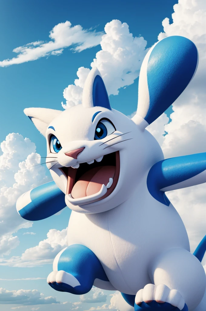 Doreamon cartoon hyper realistic