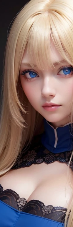 Nata Lee, charming Russian model, Close-up photo of a woman, bright blonde hair blue eyes, Beautiful blonde girl, Dressed in a red robe, bright blonde hair, そしてblue eyes, bright blonde hair、blue eyes, Anna Nikonova、Also known as New Milky, long bright blonde hair そしてblue eyes, 鮮やかなblue eyesで, blue eyesとbright blonde hair, very beautiful woman, blue eyesで, Masterpiece, 8K, rift, big, Chest details, hair details, eye details.,(no:1.5)