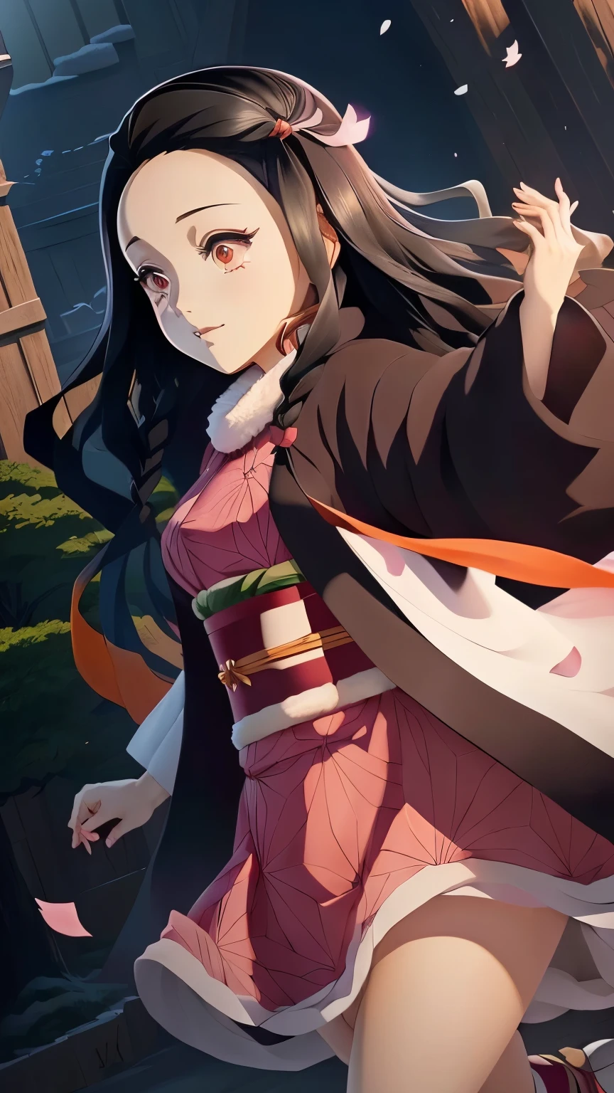 Kamado Nezuko、Anime girl scattering petals all around, Beautiful character drawings, Demon Slayer Zenzuko、Gweiz-style artwork, nezuko-chan, nezuko, extremely detailed art gelm, Beautiful digital art, 2. 5d cgi anime fantasy artwork, Detailed digital anime art, art gelm. Anime illustration, Fan Art Best Art Station, Anime Style 4k