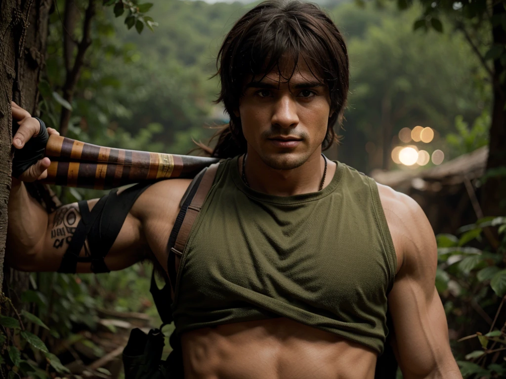 Rambo with knife