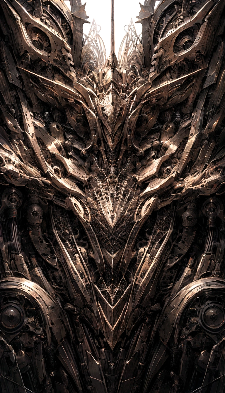 Mechanical Crocodile,Complex mechanical mechanisms,Metal Housing,Intricate wire metal texture,future technology,Dignified appearance,Surreal,Very detailed information,Ultra-high resolution