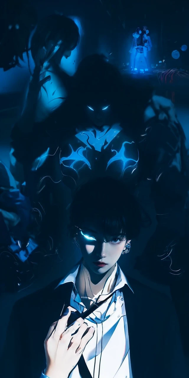 (((NFSW : 1.2))), (((pornography))), (realistic), (intricate details:1.2), (masterpiece、:1.3), (top quality:1.4), (Ultra A high resolution:1.2), Ultra A high resolution, 8K resolution, very detailed expression, dark, (high quality), complete ???????, natural ???????, full body photo, 1 Girl is being taken away by two elder boys, 18 years old, (call girl:1.5), (??????????: 1.5), (Asian, Korean:1.8), (beautiful : 1.4), (Shiny blonde banging), (big earrings), heavy makeup, Confusing wording, choker necklace, slim figure, (girl weared flesh colored realistic pantyhose and and sneakers : 1.9), (girl weared slim high_school uniform_pencil skirt and blouse : 1.6),(boys weared high school uniform_shirts and pants:1.5), (all they are wearing school uniform_blazer and tie), glowing skin, The elder boys who love her stand on both sides of her and take her virgina away..),(She is being sexually harassed by elder boys : 1.5), (The elder boys grabbed her thighs and holding her waist) , (night street : 1.5), dark, neon sign, red light district, ???????????? street, (detailed background:1.2),She has fun with several Korean high school elder boys : 1.4), (One person's shoes are always symmetrical:1.5), they are poor_behaved teenagers, juvenile delinquent,