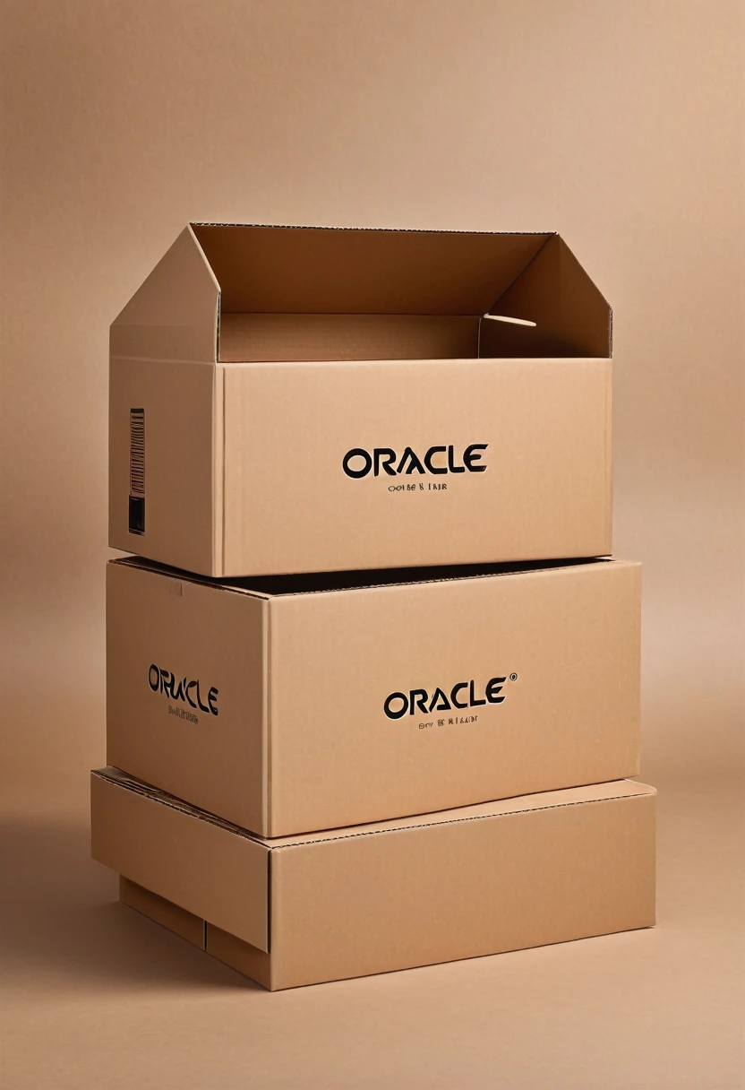 A cardboard design for assembled furniture,Carton flat,Simple style,The logo name is oracle,Lay the carton flat,detail,high quality,Fashion