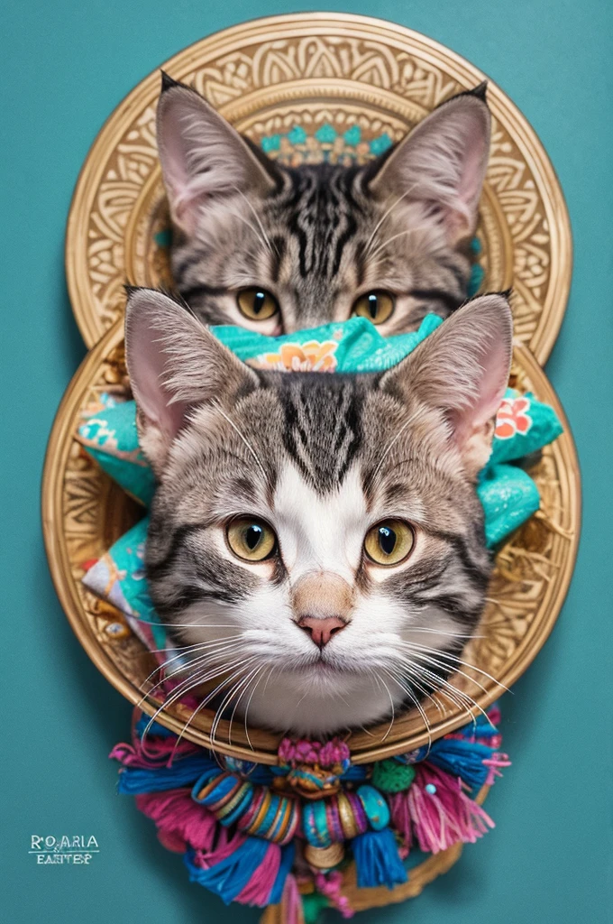 mandala cat
