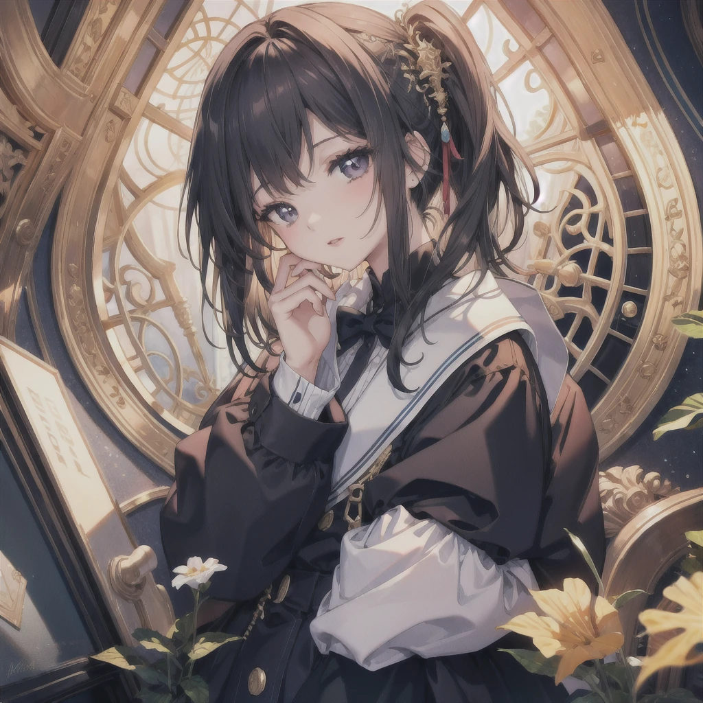 (masterpiece, Highest quality:1.2), One Girl, alone